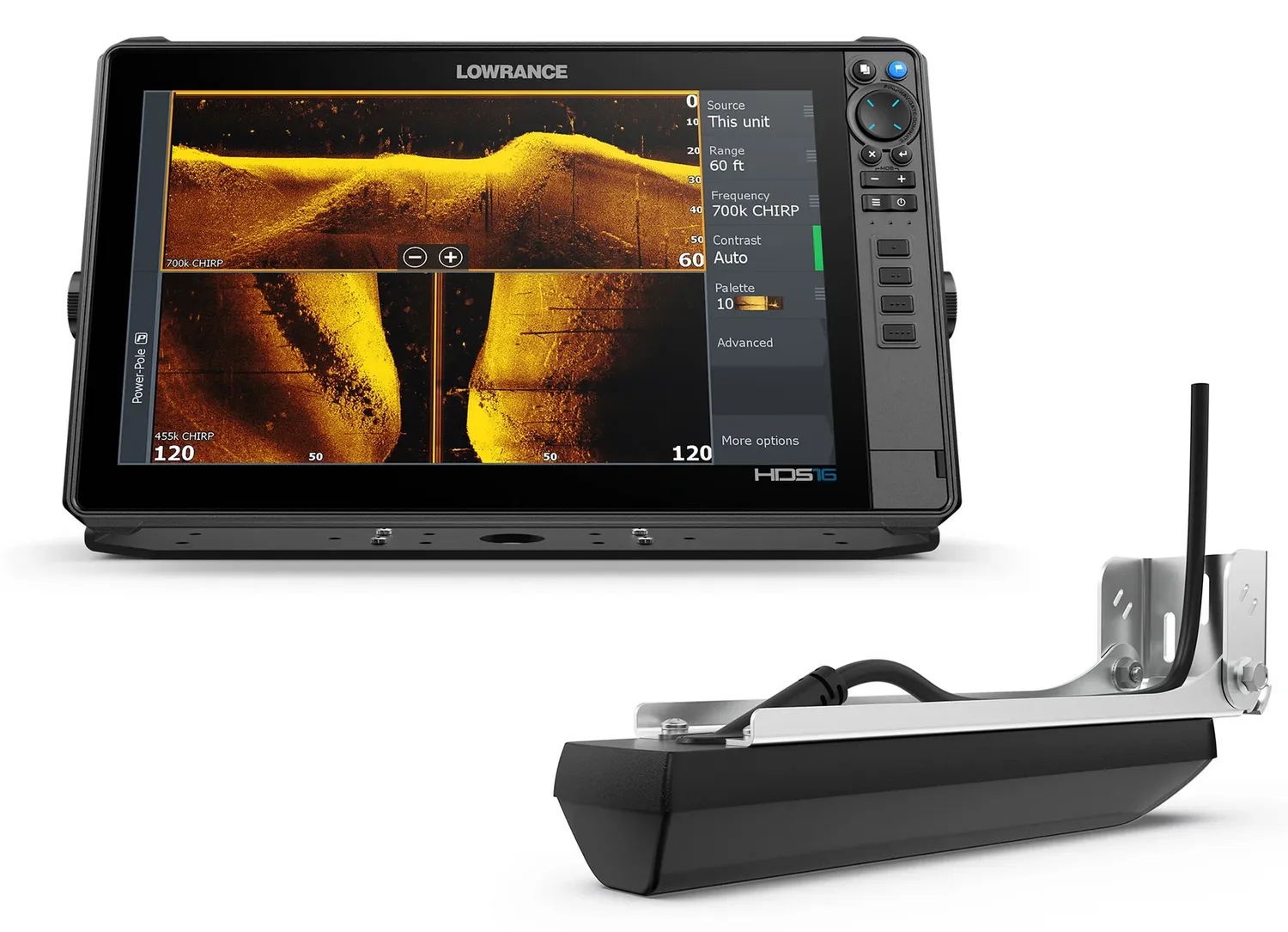 Эхолот-картплоттер Lowrance HDS-16 Pro Марко Лтд фото  - 3